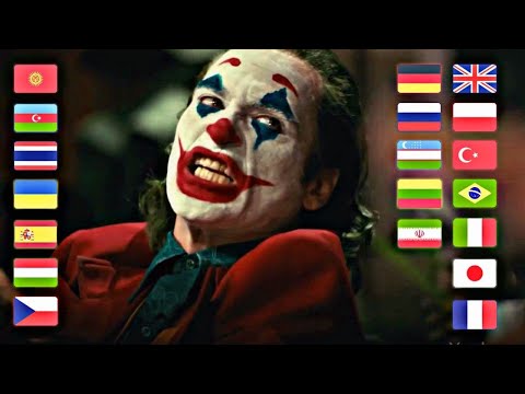 HOW ABOUT ANOTHER JOKE, MURRAY?  in different languages | Multilanguage | Joker Kills Murray Scene
