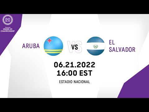 Concacaf Under-20 Championship 2022 | Aruba vs El Salvador