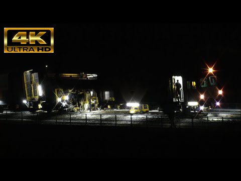 I MEGA LAVORI FERROVIARI NOTTURNI sulla Direttissima Roma - Firenze!