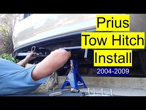 HOW TO INSTALL PRIUS TOW HITCH (2004-2009)