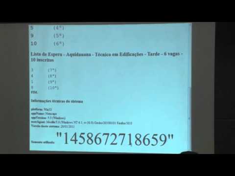 SORTEIO EDITAL 008 2016 - VAGAS REMANSCENTES INTEGRADO IFMS