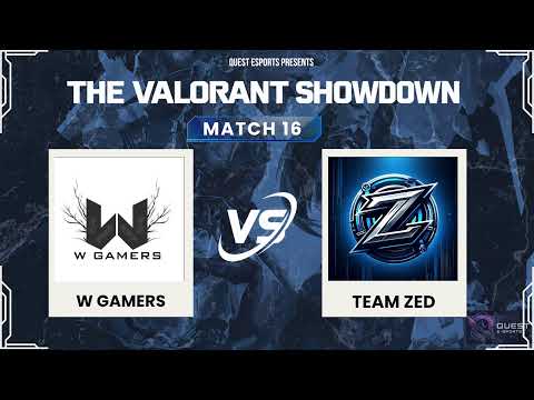 W Gamers vs Team ZED | Round 02 Match 16