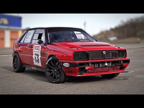 500+HP Lancia Delta Integrale TRACK BEAST with Sequential Gearbox | OnBoard feat. Turbo Sounds