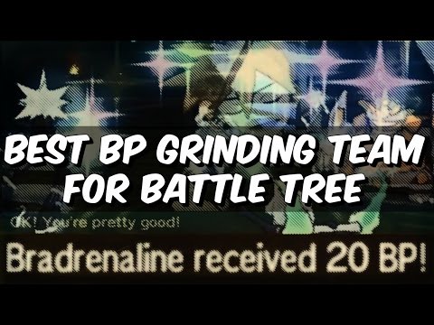 BATTLE TREE GUIDE - The Best BP Farming Team - Pokemon Sun and Moon