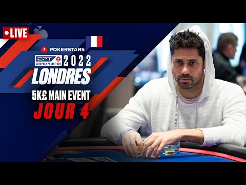EPT Londres 2022 : 5K£ MAIN EVENT - Jour 4 - Cards Up avec Benny & Yu ♠️ PokerStars en Français