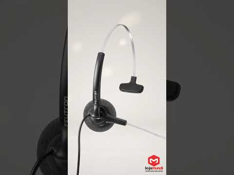 Video do produto Headset Felitron Stile Compact Monoauricular RJ9 Preto