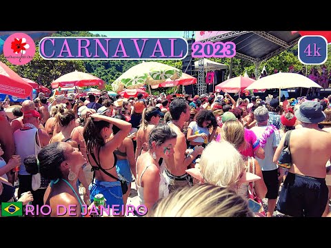 🇧🇷 CARNIVAL LEME RIO DE JANEIRO PARADE BLOCK MULHERES DE CHICO  Brazil 2023【 4K 】