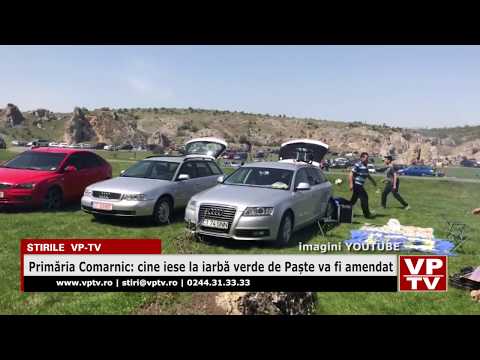 Primăria Comarnic cine iese la iarbă verde de Paște va fi amendat