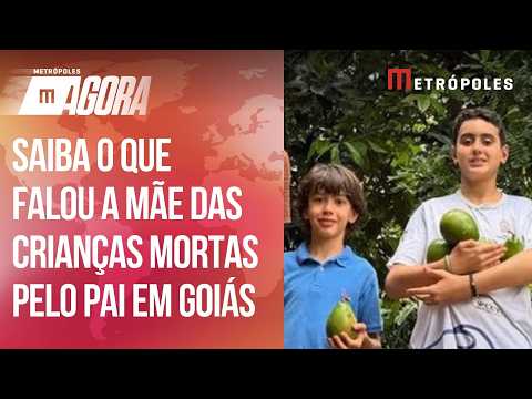 Após um mês, mãe de crianças mortas pelo pai em Goiás fala pela 1ª vez