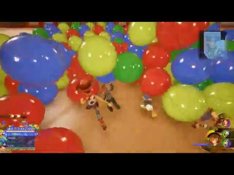 Kingdom Hearts III Critical Mode Walkthrough - Part 8 Toy Box 2 of 2 Giant Heartless