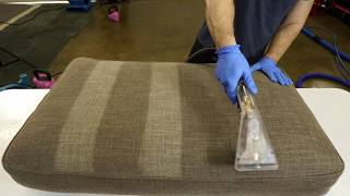 How to clean a Dirty Polyester Sofa Cushion ASMR | For Clean Sake