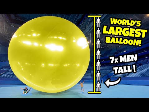 The Incredible Thing That Happens When You Pop The World's Largest Balloon
