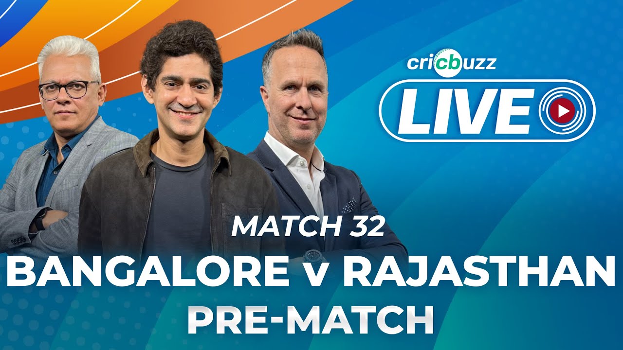 #RCBvRR | Cricbuzz Live: Match 32: Bangalore v Rajasthan, Pre-match show