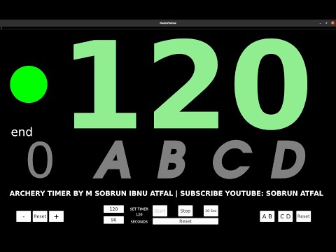 Archery Timer 120 Seconds | Archery Timer 120 Detik