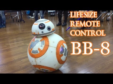 Life Size Remote Control BB-8 build by Fan