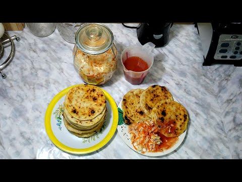 ✅ Como hacer DELICIOSAS PUPUSAS de ZANAHORIA 😋 (FACIL Y RAPIDO)
