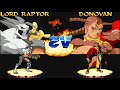 Night Warriors Darkstalkers Revenge Arcade 1CC Lord Raptor Zabel Zarock Playthrough