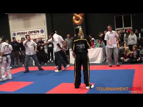 Gloria DeBei vs Shauna Bannon at Irish Open 2012
