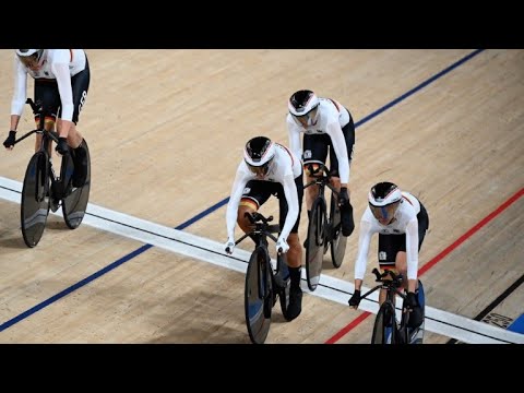 Wieder Weltrekord: Bahnrad-Vierer mit Fabelzeit zum Olympiasieg | SID