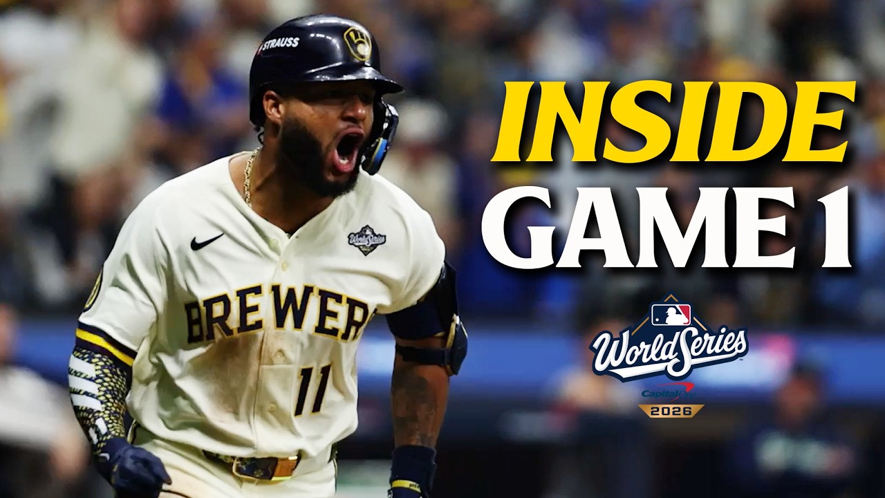 Inside World Series Game 1 | UNSEEN Footage of Brewers' nail-biter win!