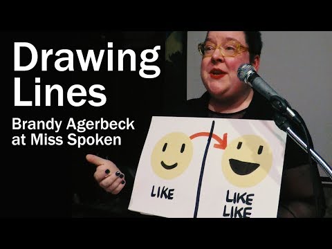 Brandy Agerbeck Drawing Lines at Miss Spoken