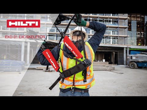 UNVEILING the Hilti EXO-O1 Exoskeleton
