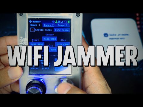 Dieser Hack macht Sicherheitsaufnahmen kaputt // Wifi Jammer