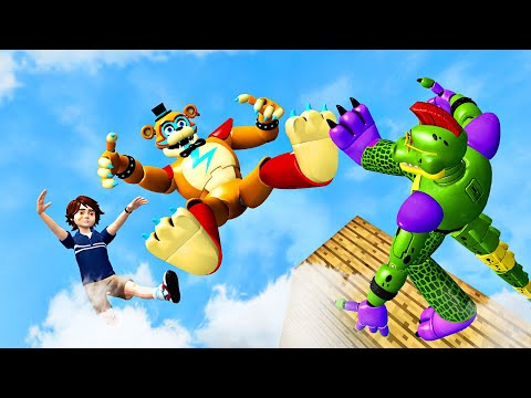 Spartan Kicking FNAF 9 Security Breach Epic Ragdolls Falls/Fails Ep. 12 [GMOD]