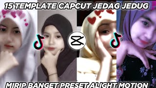 Download lagu KUMPULAN 13 TEMPLATE CAPCUT JEDAG-JEDUG FYP DI TIKTOK mp3
