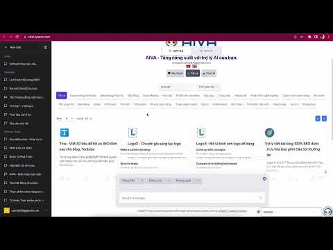 HƯỚNG DẪN CÀI ĐẶT AIVA