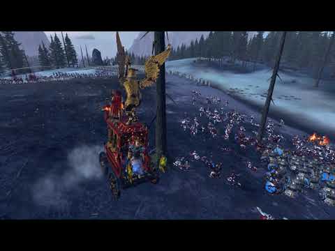 2v2 online multi dwarfs and empire vs High Elves and Empire Warhammer 2