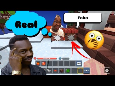 New bug( Fake TNT and Real TN T)in Blockman go Bedwars 🤫🤫🤯🤩