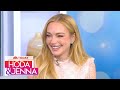 Lindsay Lohan talks Christmas movie, meeting her in-laws, more