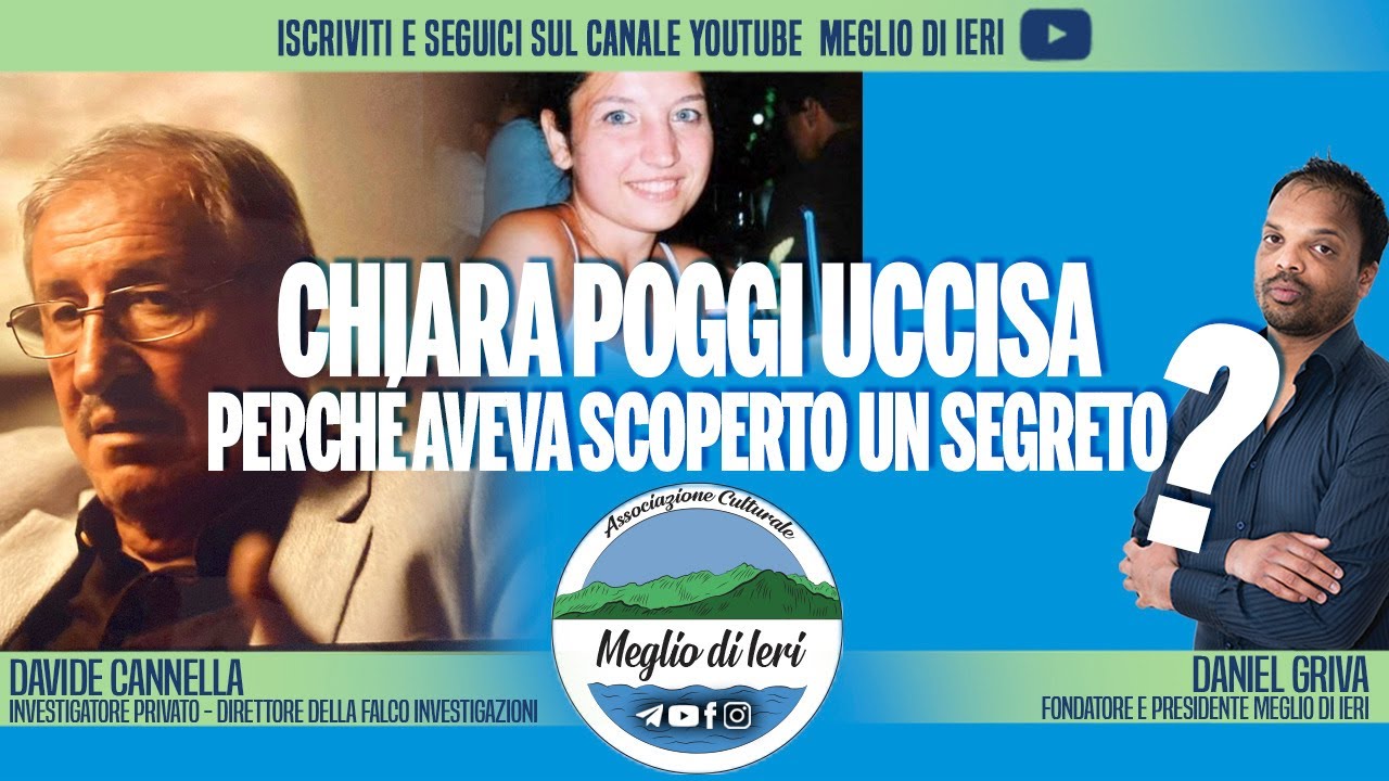 Chiara Poggi uccisa perché aveva scoperto un segreto? - DAVIDE CANNELLA - Criminologo