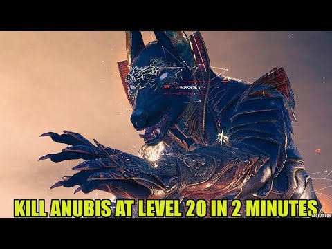 How to kill anubis at Level 20 - AC Origins Trial of the gods Anubis (AC ORIGINS)
