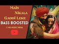 Main Nikala Gaddi Leke Bass Boosted Gadar 2 NK Music India