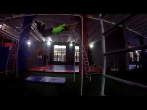 [Parkour and Freerunning] First parkour spot in Latvia(Free zone)