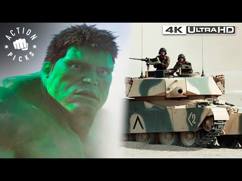 Hulk VS Army Of Tanks | Hulk 4k HDR