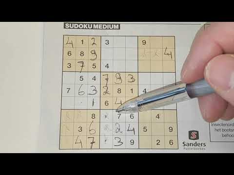 Watch how I screw up with this Sudoku. (#459) Medium Sudoku puzzle. 02-29-2020