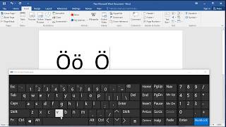 How to type letter O with Diaeresis (two dots) in Word: How to Put Double Dots Over a Letter