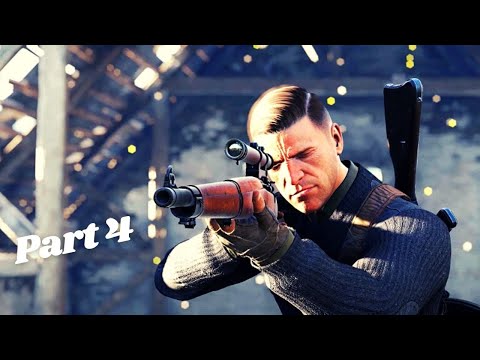 Sniper Elite 5: Walkthrough Part 4 (Retrieving Resistance Intel & Meeting with Charlie) #gaming