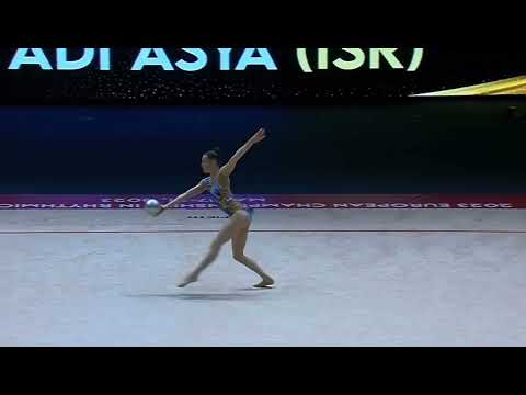 Asya Katz Adi ISR Ball AA FINAL EUROPEAN CHAMPIONSHIPS 2023