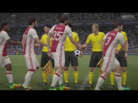 Djurgårdens IF vs Ajax - 1-0 - Champions Cup (Fifa 17, Career Mode)