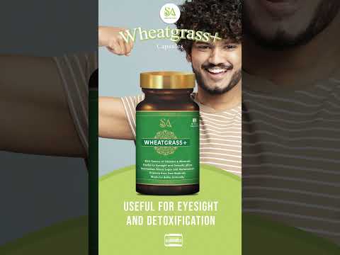 Wheatgrass + ayurvedic capsule, 60 capsules