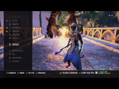 Eso - 90k Magicka Warden [PvE Flames of Ambition]