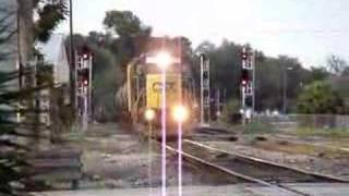 preview picture of video 'CSX Ammonia Tankers SB on Plant City, FL S-Line'
