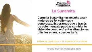 Ps  Berenice de Vargas -  La Sunamita