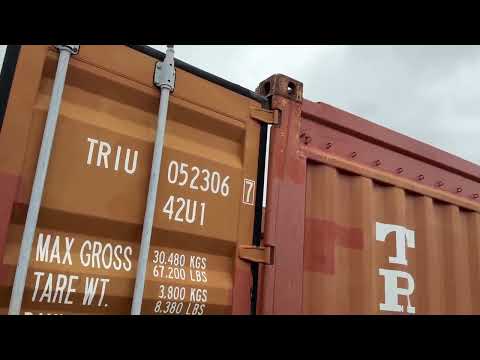 40ft OPEN TOP SHIPPING CONTAINER........1185 - Image 2