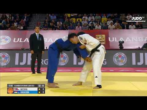 Хоҷазода vs Батзая /KHOJAZODA Behruzi vs BATZAYA Erdenebayar | Bronze | ULAANBAATAR GRAND SLAM 2023