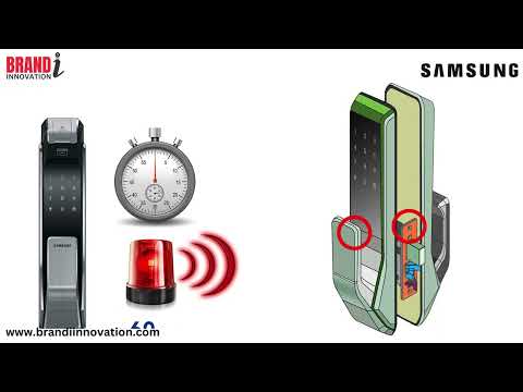 Samsung - SHS P718 Digital door lock #samsung #digitaldoorlock